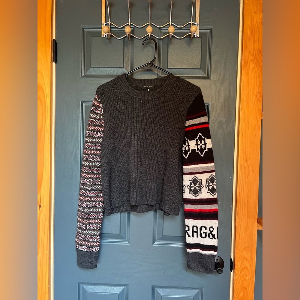 Rag & Bone %100 Wool Knit Sweater